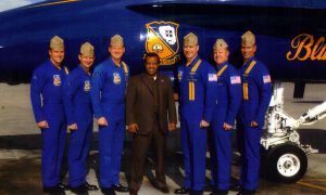 Seb with the Blue Angels